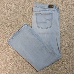 American eagle super super stretch kick boot 20 R